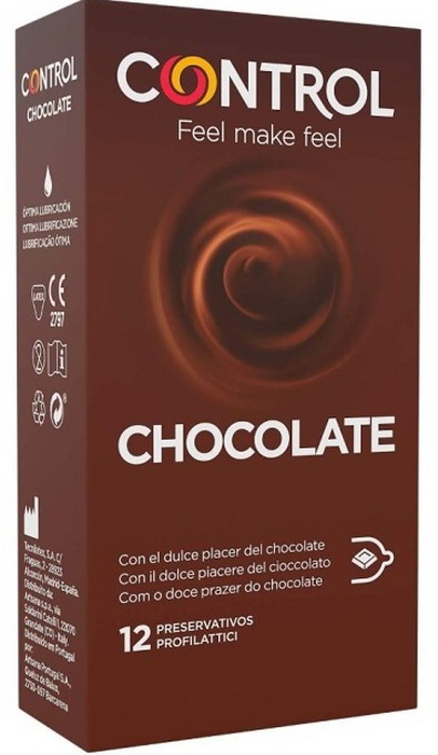 Control Adapta Chocolate Condoms 12 Units