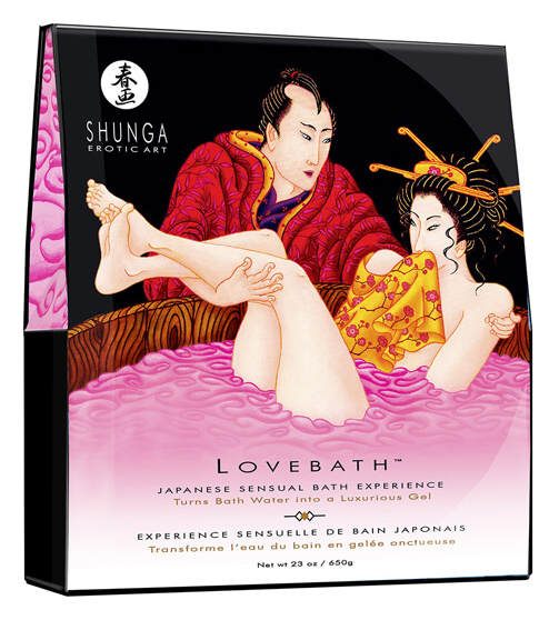 Shunga Lovebath Sensual Lotus - gelová koupel