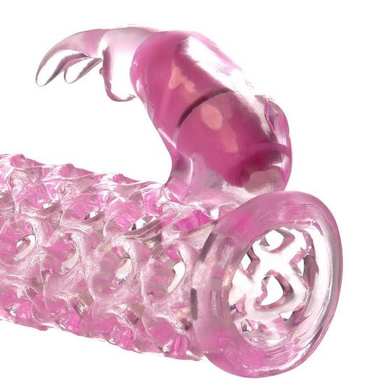 Vibrating Couples Cage Pink