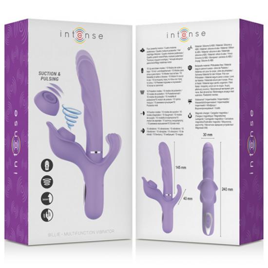 Intense Billie Multifunction Rechargeable Vibrator Up - Down + Suction