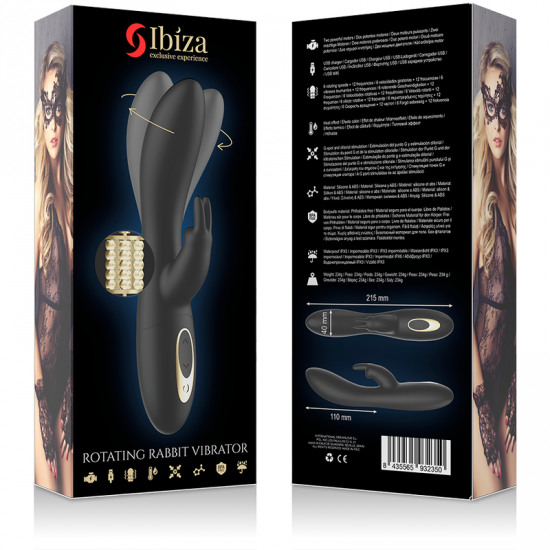 Ibiza Rotating Rabbit Vibrator