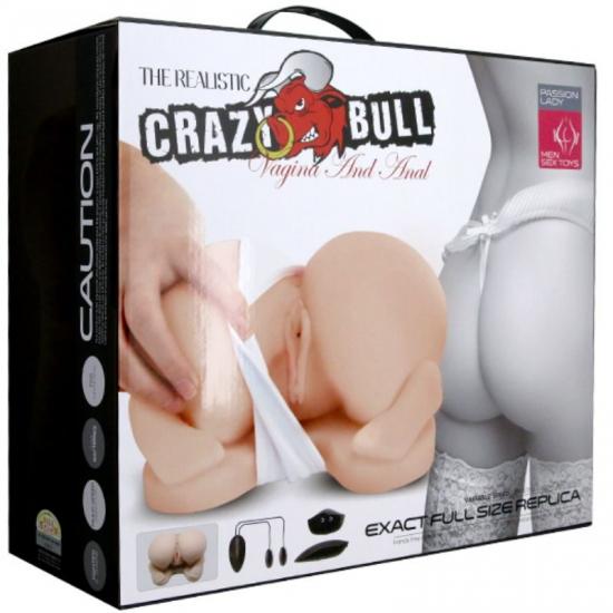 Crazy Bull Realistic Butt Double Channel