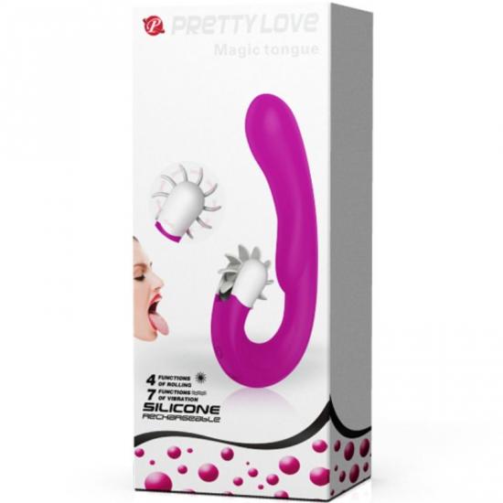 Pretty Love Magic Tongue Rechargeable