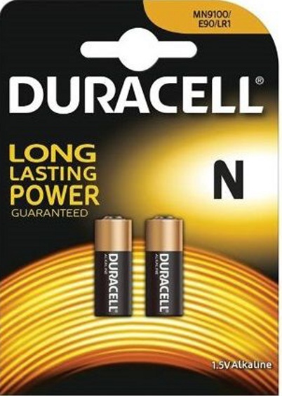 Duracell Battery MIN9100 N LR1, 1.5V 2ks
