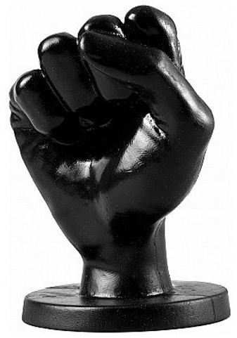 All Black černá Fist anální 14 cm