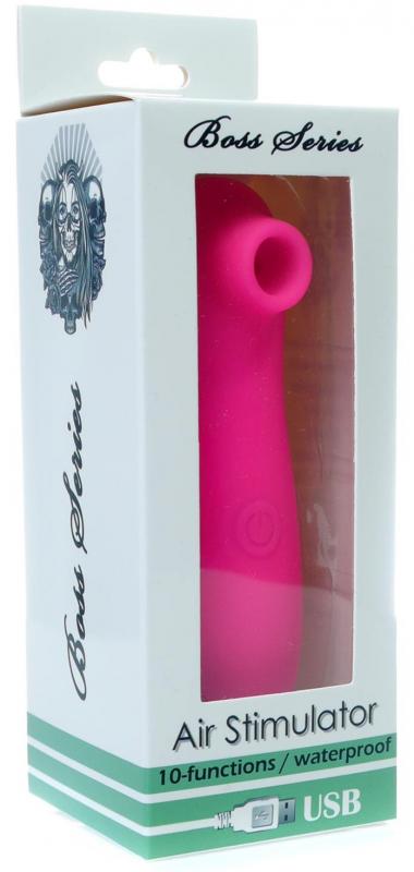 Air Stimulator USB 10 functions Dark Pink