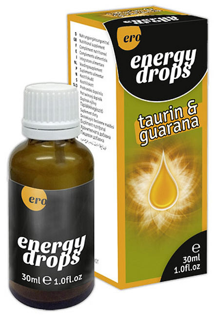 Hot Energy Drops Taurin &amp; Guarana (m + w) 30ml     Hot Energy Drops Taurin &amp; Guarana (m + w) 30ml  Hot Energy Drops Taurin &amp; Guarana (m + w) 30ml