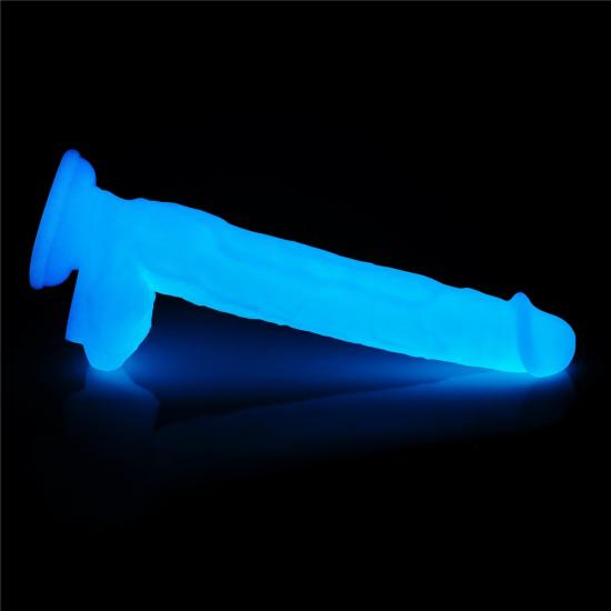 LoveToy Lumino Play Silicone Dildo 10.5