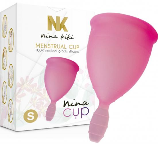 Nina Cup Menstrual Cup Size Pink S