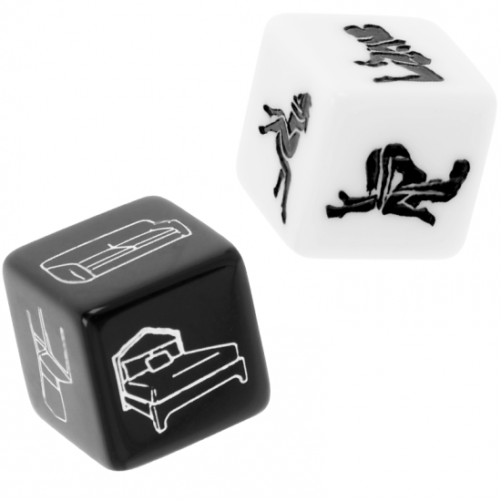 Kostky FETISH SUBMISSIVE Erotic Position and Place Erotic Dice