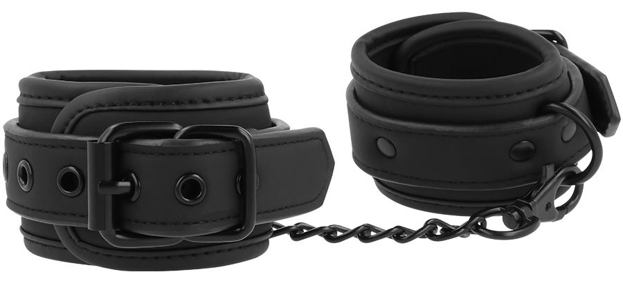 Fetish Submissive Handcuffs Vegan Leather