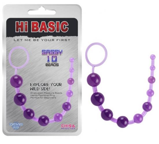 SASSY Anal Beads Pink