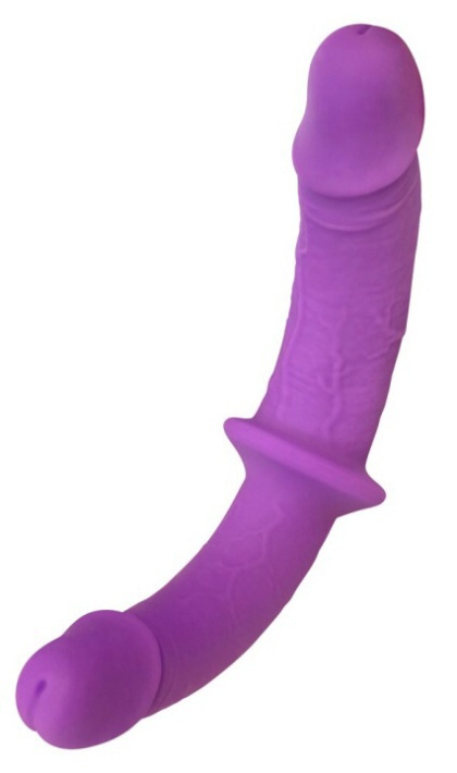 Sweet Smile Super Soft Double Strap On Purple