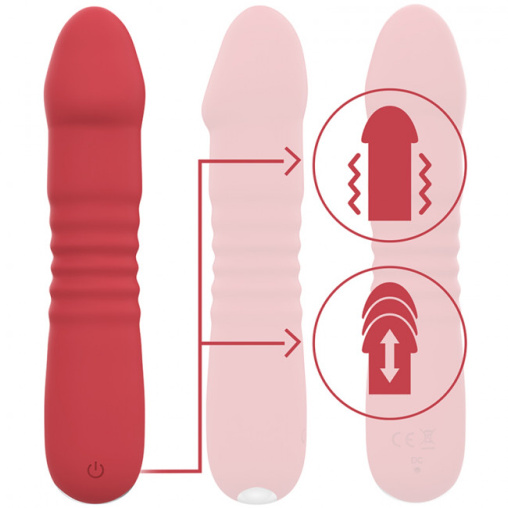 Intense June Up & Down 10 Vibrations Red