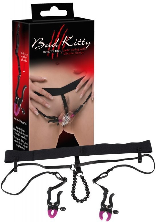 Bad Kitty Spreader-String Black