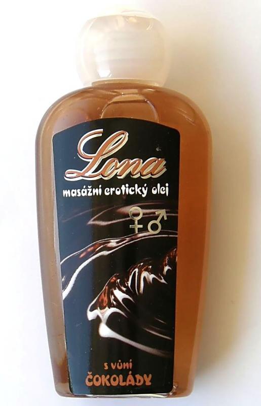 Masážní olej Lona čokoláda 130 ml