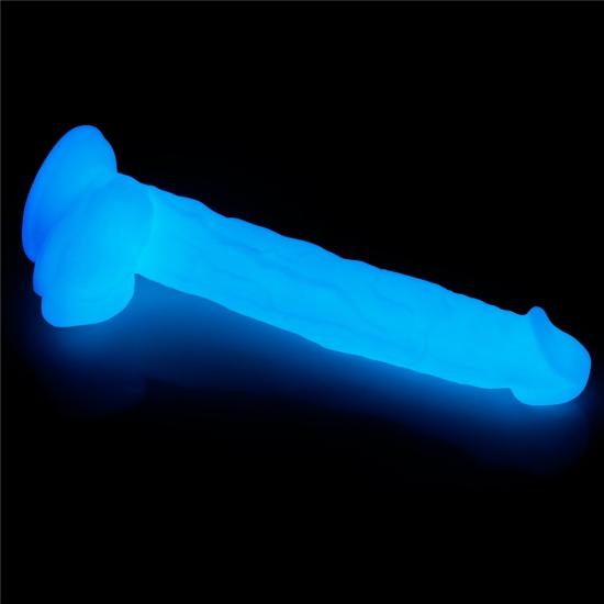 LoveToy Lumino Play Silicone Dildo 10.5