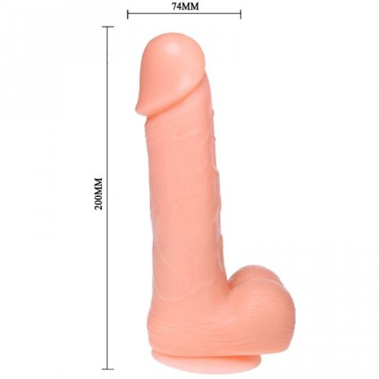Dong Realistic Dildo Rotation And Vibration