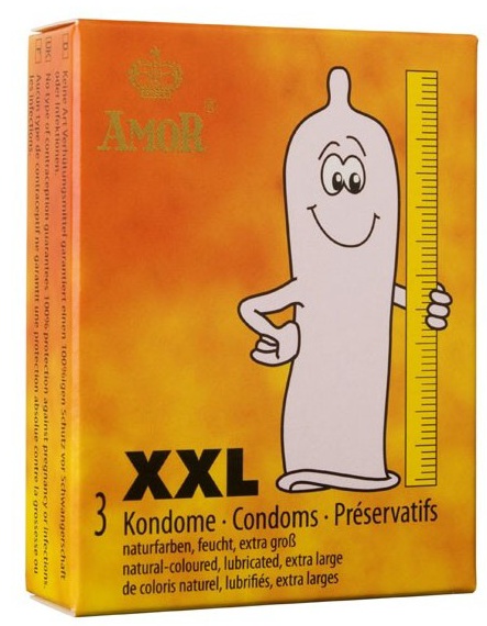 B-Amor XXL Condoms 3 Pack