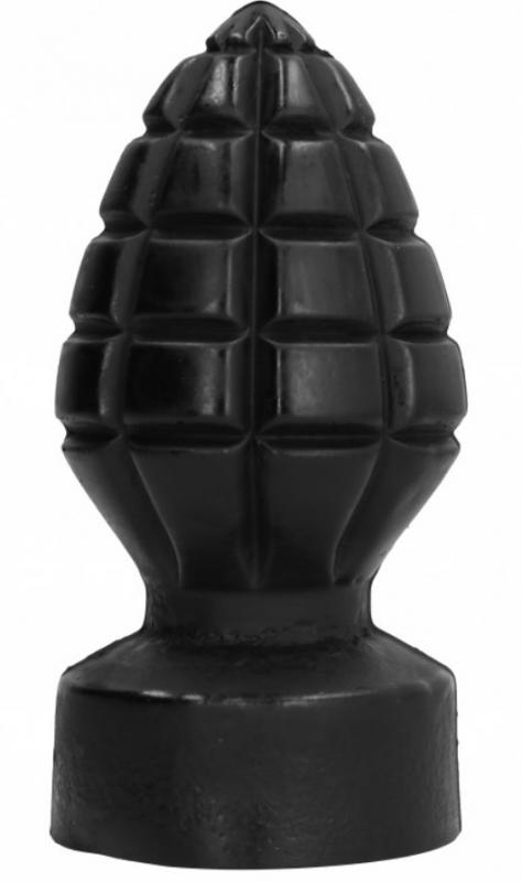 All Black Explosive Anal Plug 15cm