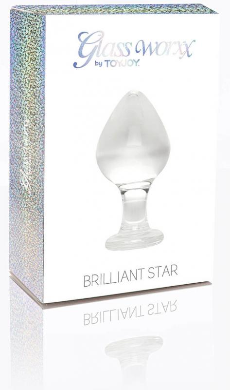 ToyJoy Glass Worxx Brilliant Star