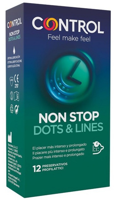 Control Nonstop Dots And Lines Condoms 12 U