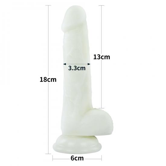 LoveToy Lumino Play Silicone Dildo 7