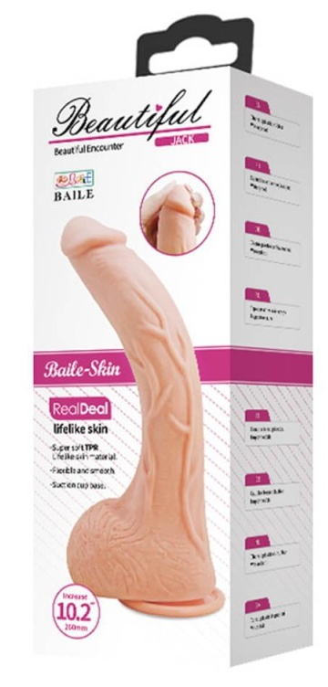 Dildo Baile BEAUTIFUL JACK 10,2