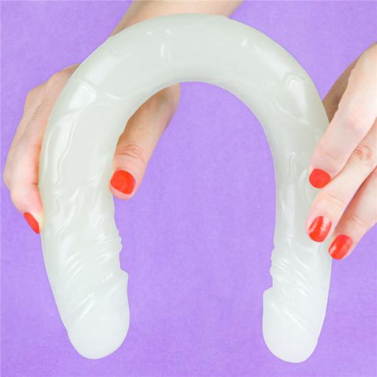 LoveToy Lumino Play Double Dildo 14.5