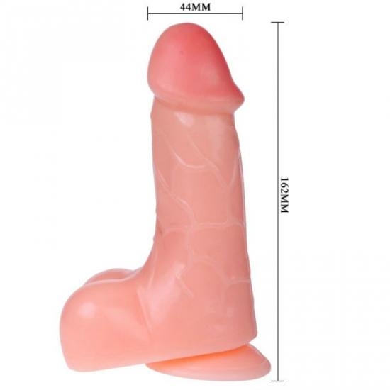 Baile VIBRATORS INTREPID EMPEROR SUPER DONG VIBRAČNÍ REALISTICKÝ DILDO