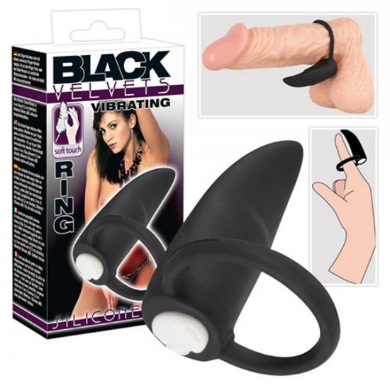 Black Velvets Finger Vibrator