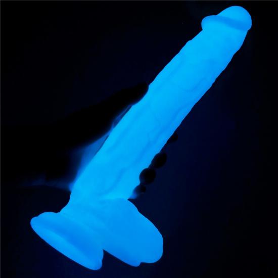 LoveToy Lumino Play Silicone Dildo 10.5