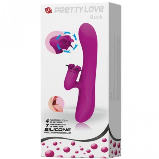 Pretty Love Buck Vibrator Rotating