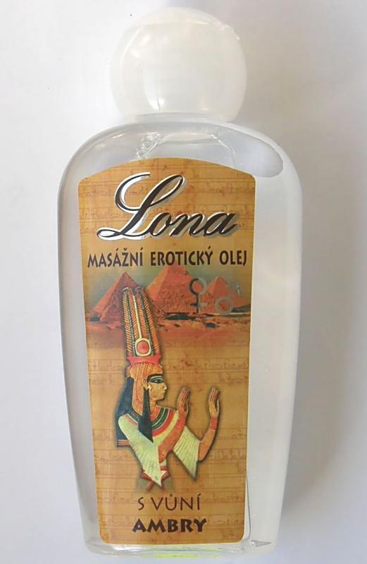 LONA masáž.er.silik.olej-AMBRA 130ml