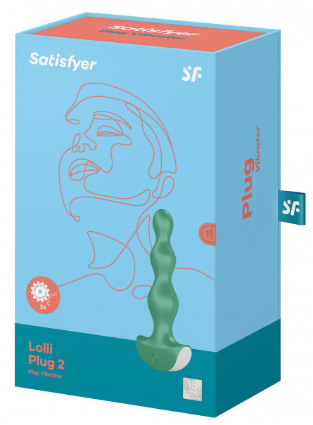 Satisfyer Lolli Plug 2 Plug Vibrator Green