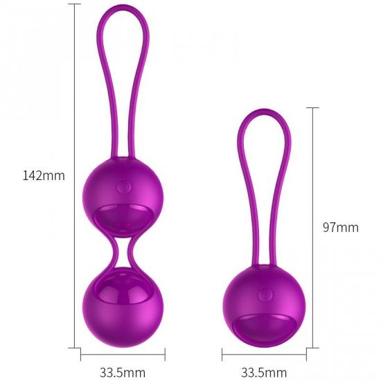 Vibrating Silicone Kegel Balls Set