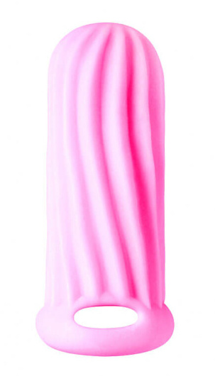 Lola Games Homme Wide Pink 9-12 cm návlek pro zvětšení penisu