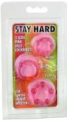 Stay Hard Three Rings Pink