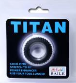 Baile Titan Cockring Black 1.9cm