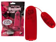 You2Toys Vibrating Bullet red