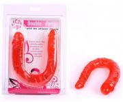 Double Heads dildo Red