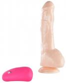 Flesh Diamond Vibrator 9.9"