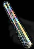 LoveToy Glow in the dark Twilight Gleam Glass Dildo Slim Fantasy