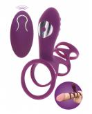 ToyJoy Happiness Halo Halo C-Ring Sleeve Purple