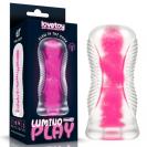 LoveToy Lumino Play Masturbator 6.0" Pink Glow