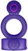 Casual Ring Vibrating Double Pleasure Purple